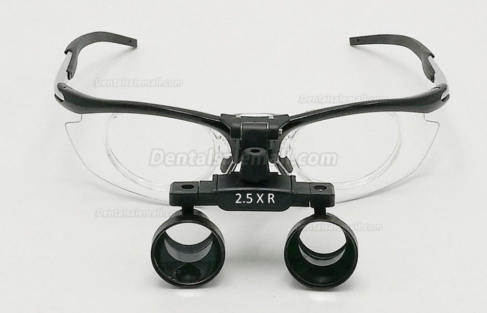 2.5X Dental Binocular Loupes Medical Magnifier Disassembly Antifogging Loupe